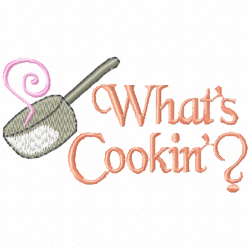 Kitchen And Tools Equipment Embroidery Design 2